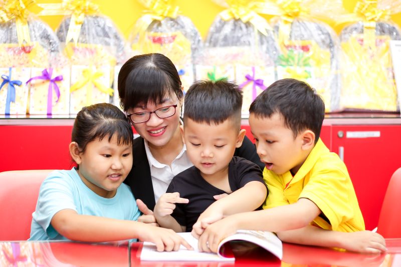 Đội ngũ giáo viên chất lượng cao về chuyên môn và có kinh nghiệm giảng dạy trẻ nhỏ