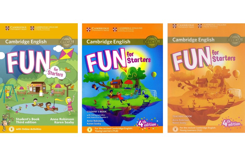 Giáo trình Fun for Starters cho trẻ học hứng thú và hiệu quả