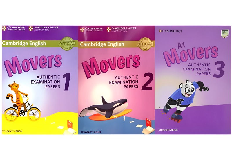 Bộ giáo trình chính thống của Cambridge cho bé ôn thi Movers bám sát lộ trình chuẩn