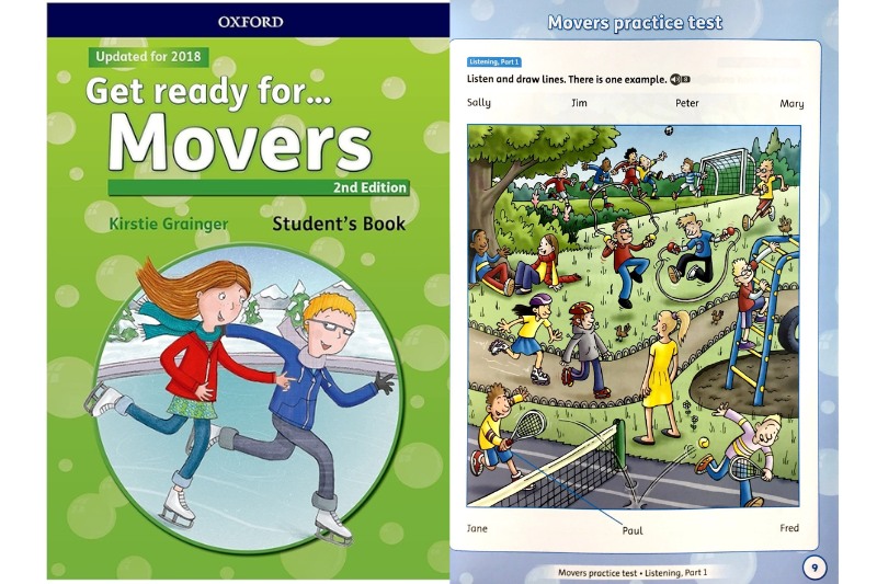 Giáo trình Get ready for movers giúp bé cải thiện kỹ năng nhanh chóng