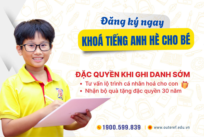 Tiếng Anh hè cho bé