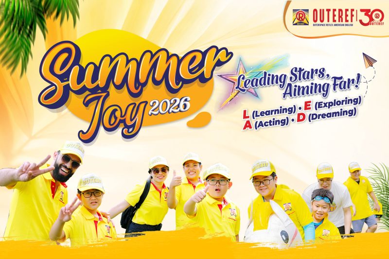 Khóa học tiếng Anh hè OUTEREF Summer Joy 2026