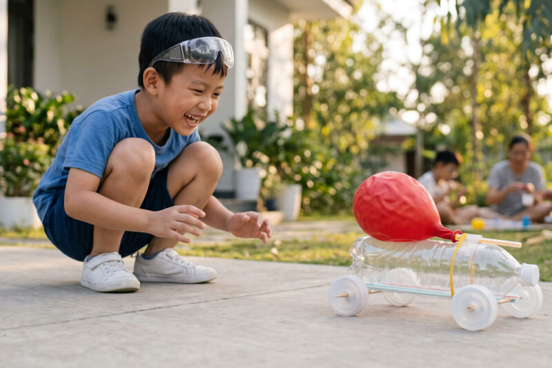Thử thách kỹ thuật và xây dựng từ vật liệu tái chế