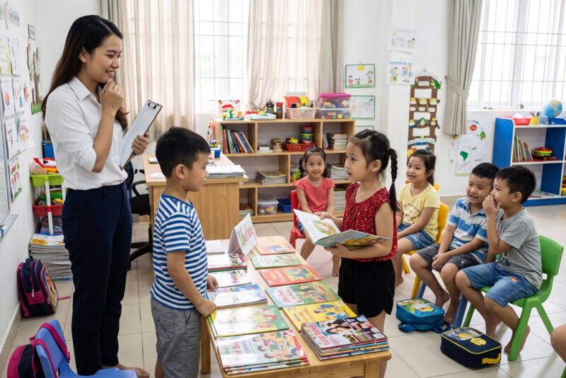Đóng vai tình huống thực tế (Role-play)