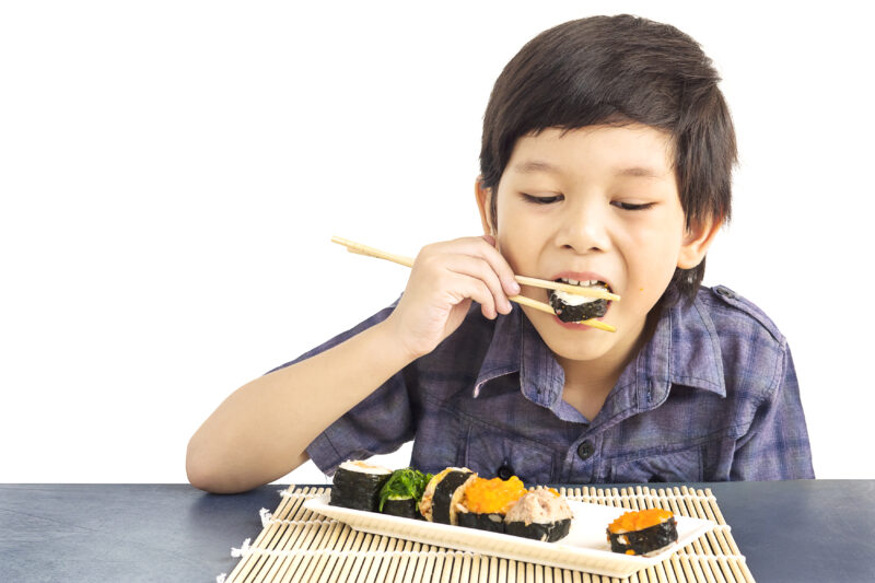 Chủ đề thực phẩm và thói quen ăn uống của bé