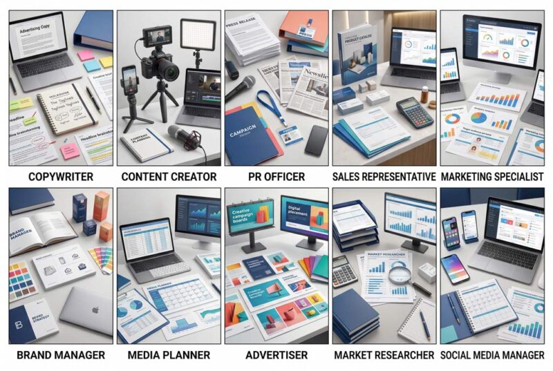 Nghề nghiệp nhóm ngành Marketing, Sales và Truyền thông