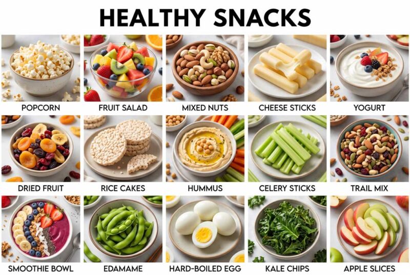 Các món ăn nhẹ lành mạnh (Healthy Snacks)
